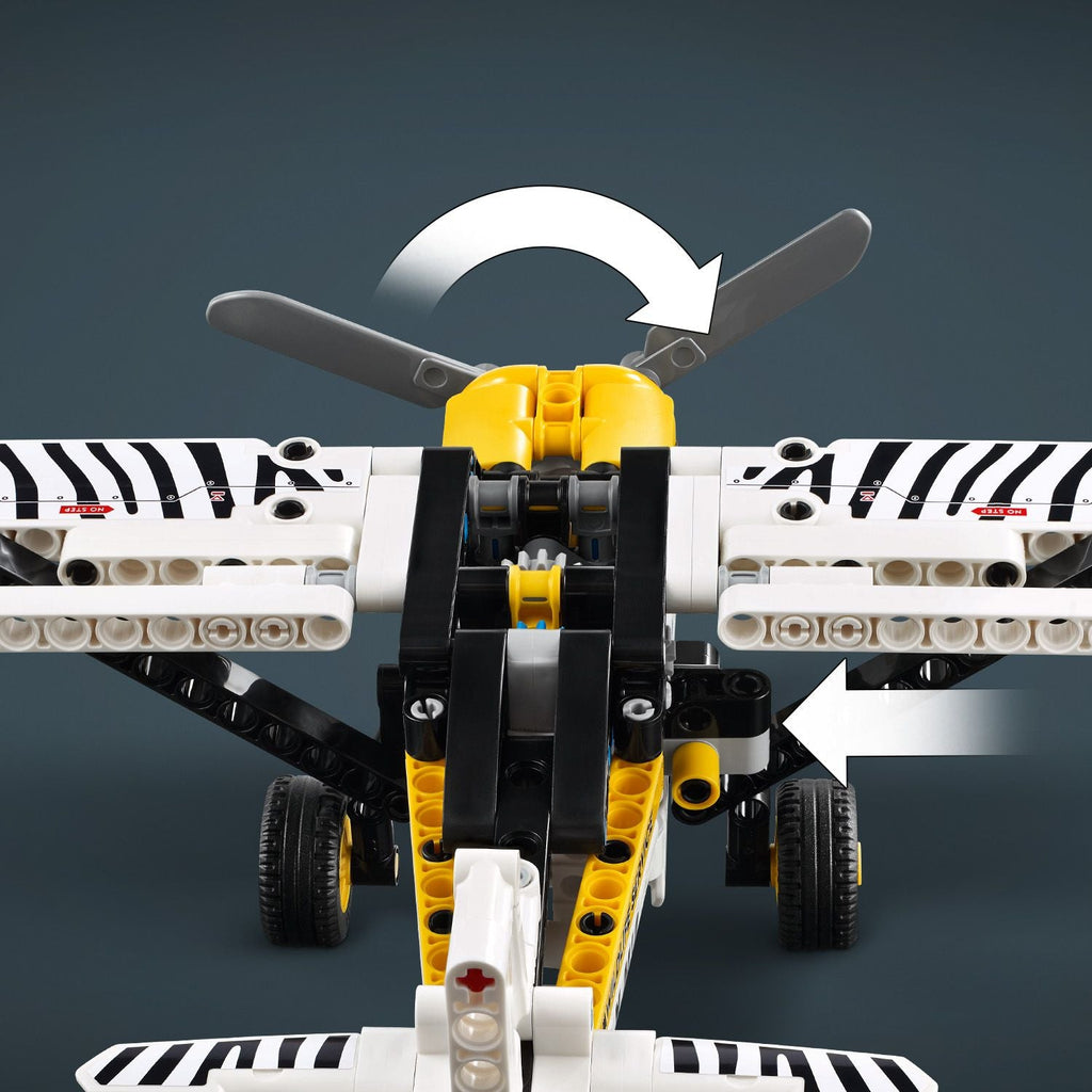 Lego Technic 42198 Bush Plane Buildable Toy Playset for Ages 8 and Up