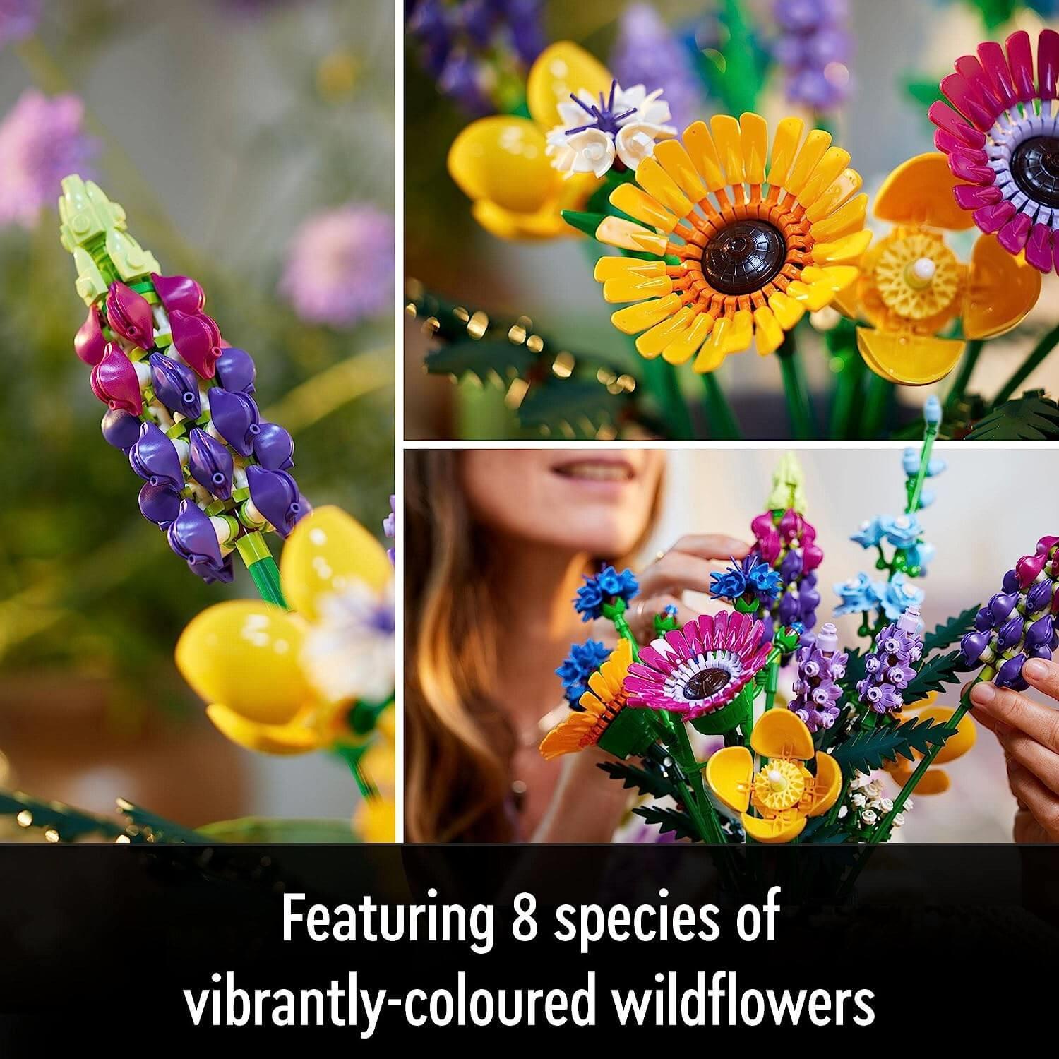 Lego Botanicals 10313 Wildflower Bouquet Set for Adults Ages 18 and Up