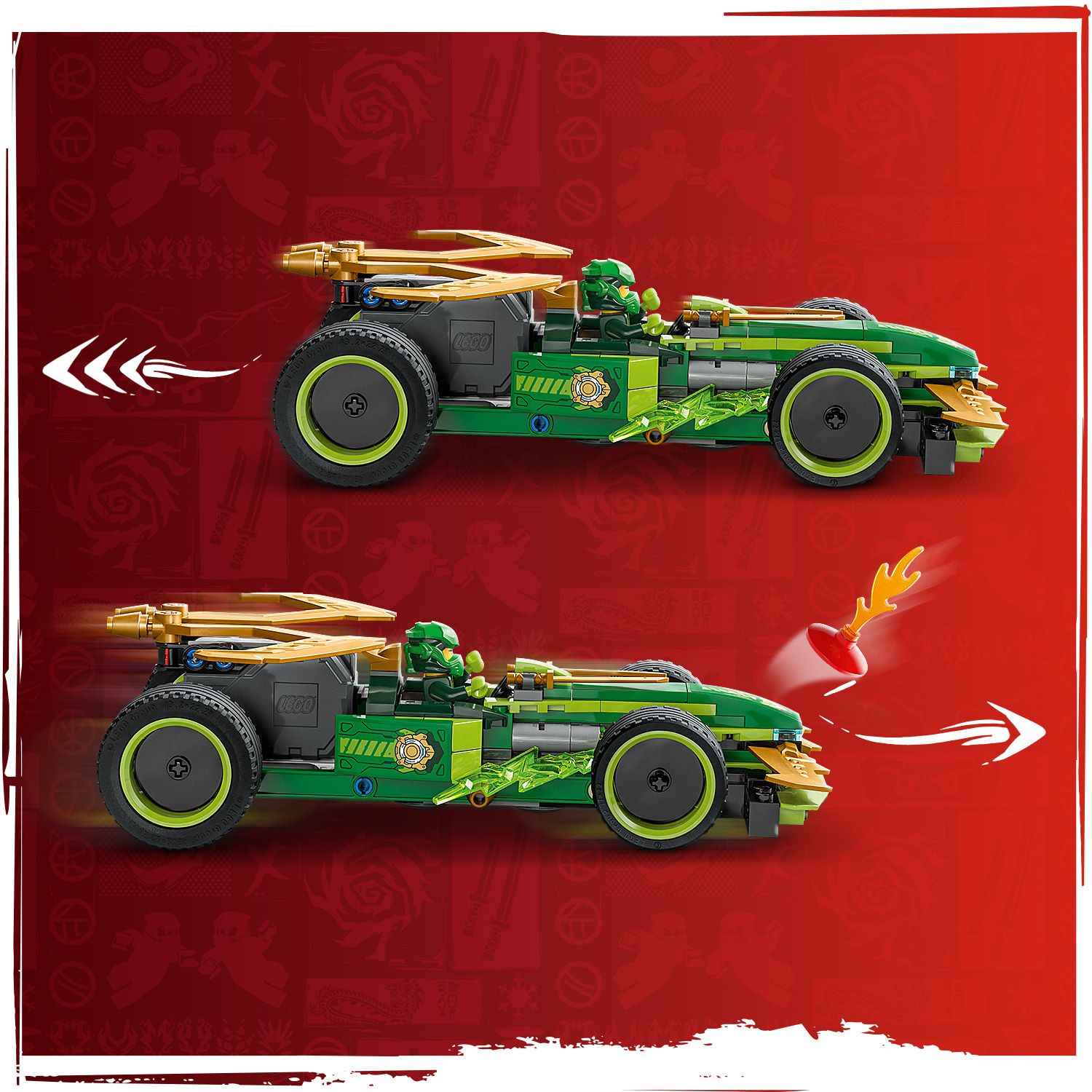Lego Ninjago 71828 Lloyd's Pull-Back Race Car Playset for Ages 7 & Up
