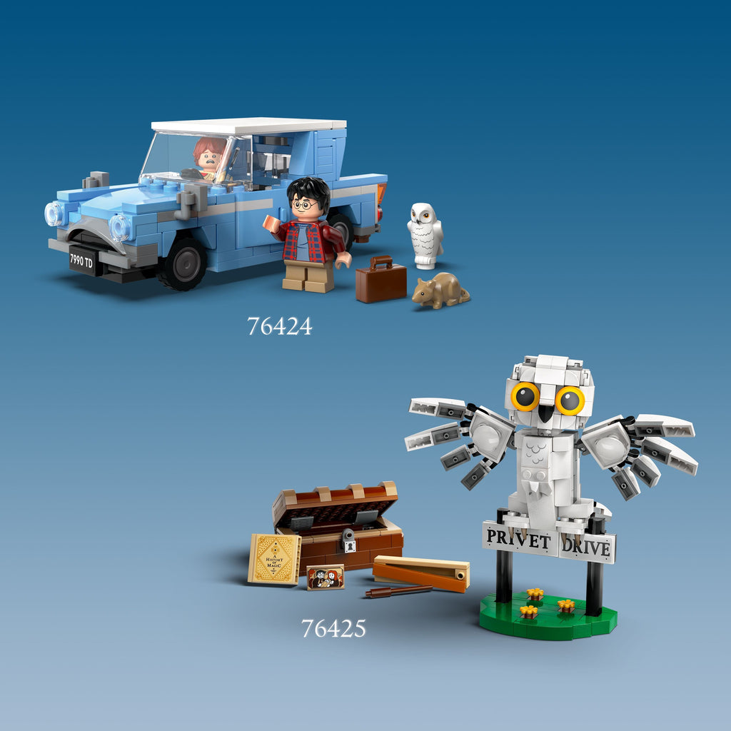 Lego Harry Potter 76424 Flying Ford Anglia Playset for Ages 7 and Up