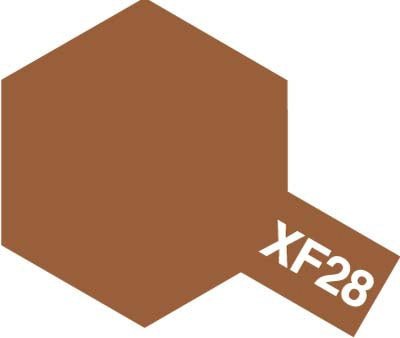 Tamiya Acrylic Paint Mini XF-28 Dark Copper