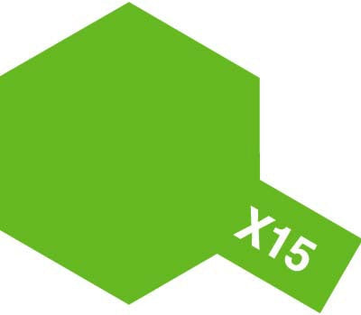 Tamiya Acrylic Paint Mini X-15 Light Green