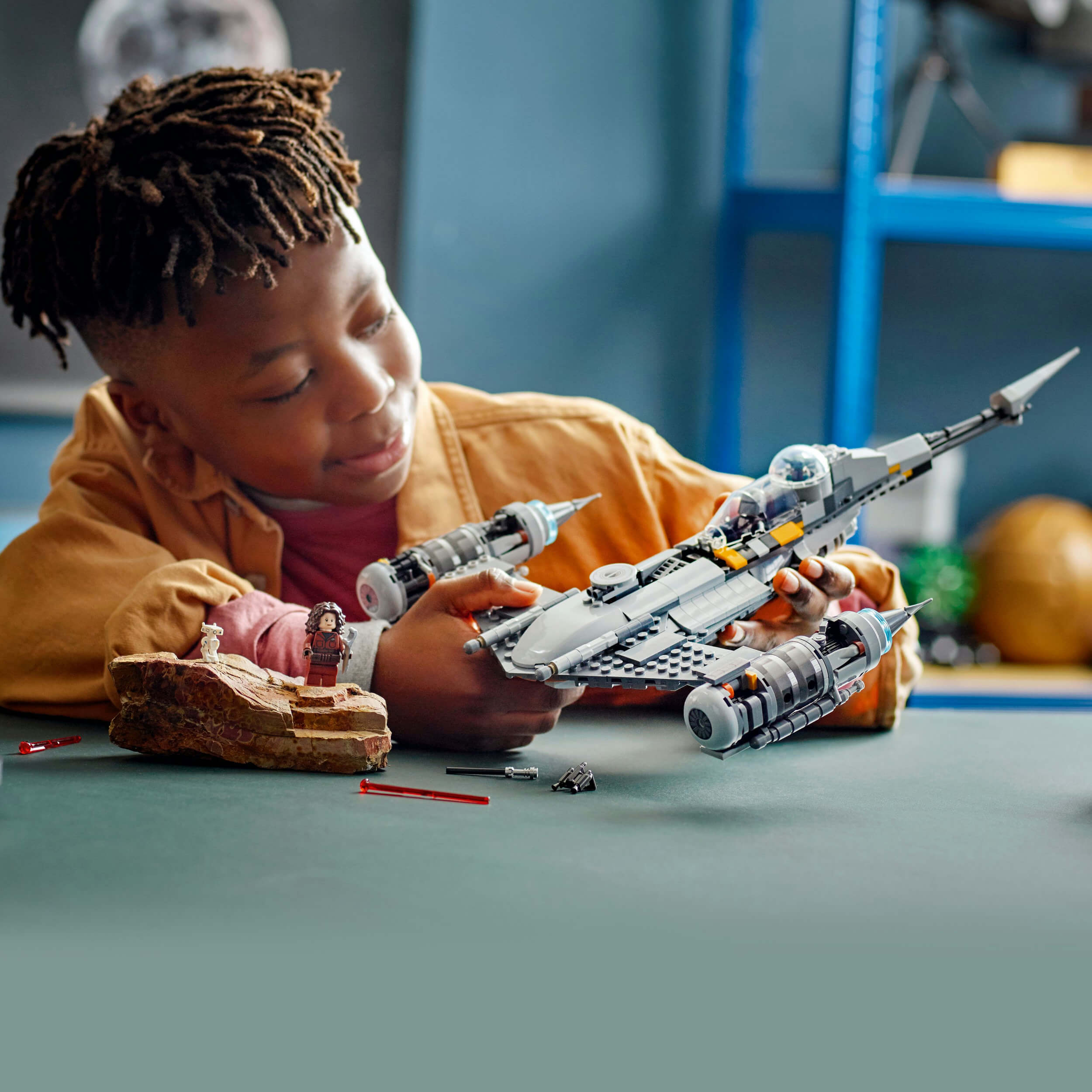 Lego Star Wars 75325 The Mandalorian’s N-1 Starfighter for Ages 9 & Up