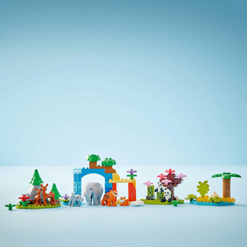 Lego Duplo 10446 3 in 1 Wild Animal Families for Toddlers Ages 2 & Up