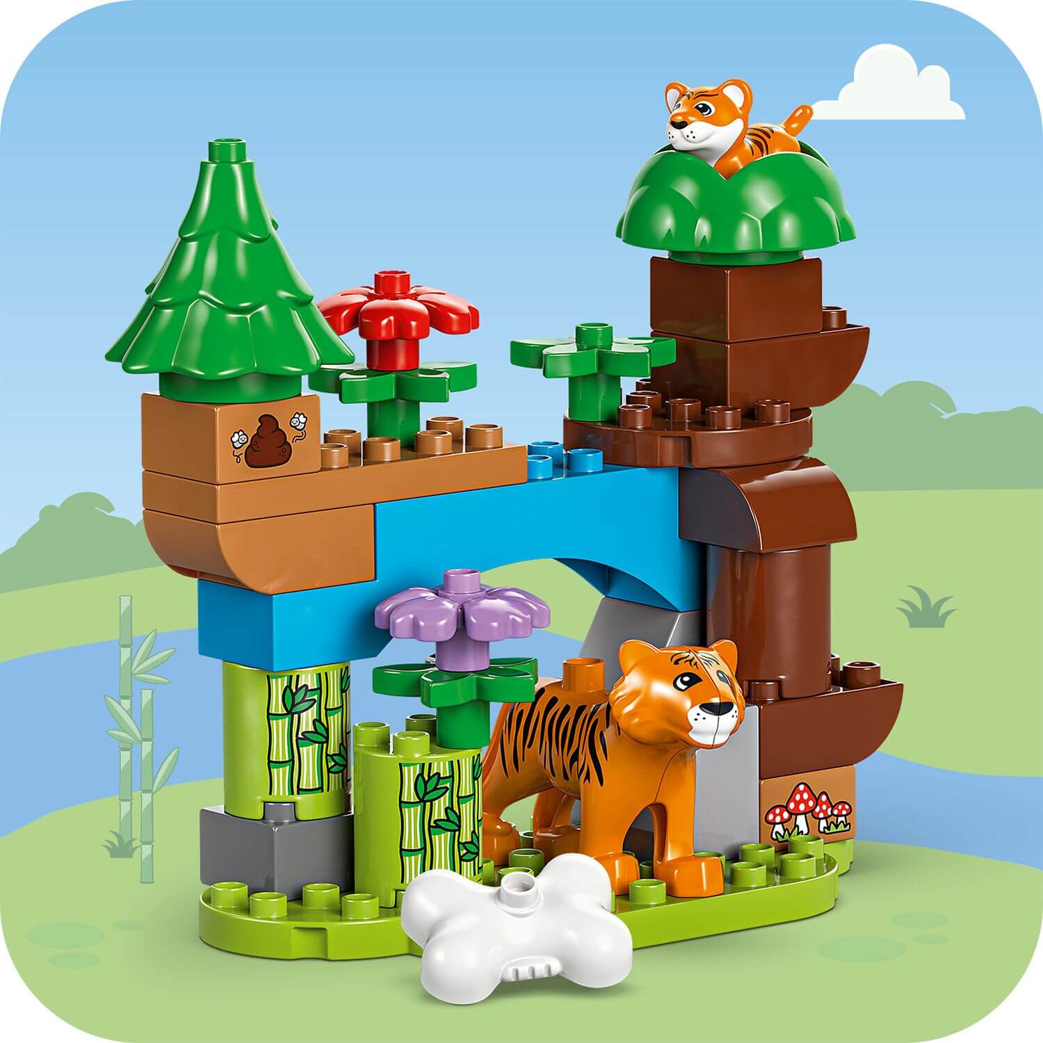 Lego Duplo 10446 3 in 1 Wild Animal Families for Toddlers Ages 2 & Up