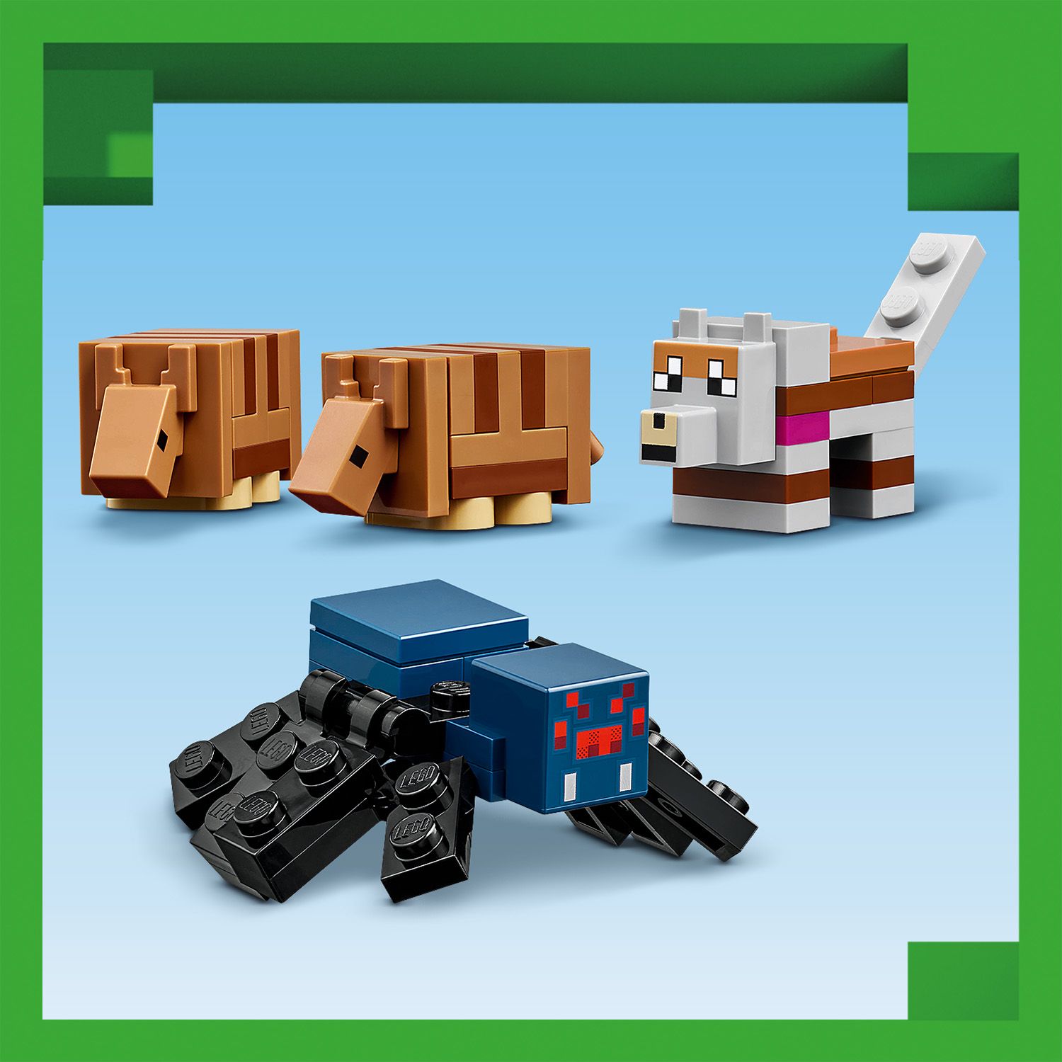 Lego Minecraft 21269 The Armadillo Mine Expedition Playset for Ages 8+