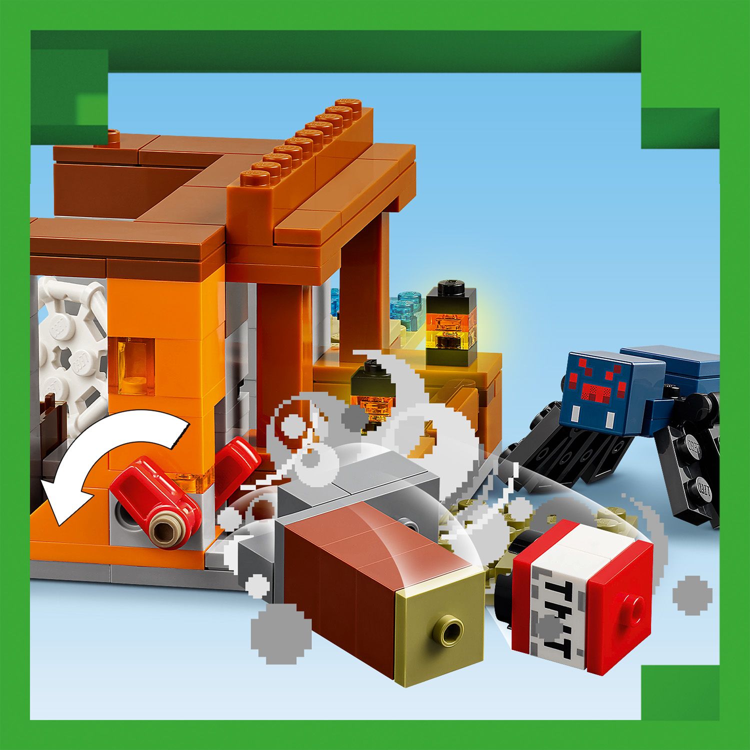 Lego Minecraft 21269 The Armadillo Mine Expedition Playset for Ages 8+