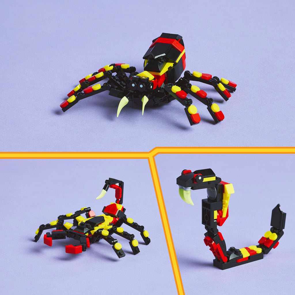Lego Creator 3 in 1 31159 Wild Animals: Surprising Spider for Ages 7+