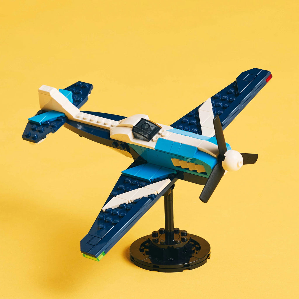 Lego Creator 3 in 1 31160 Aircraft: Race Plane Playset for Ages 7 & Up