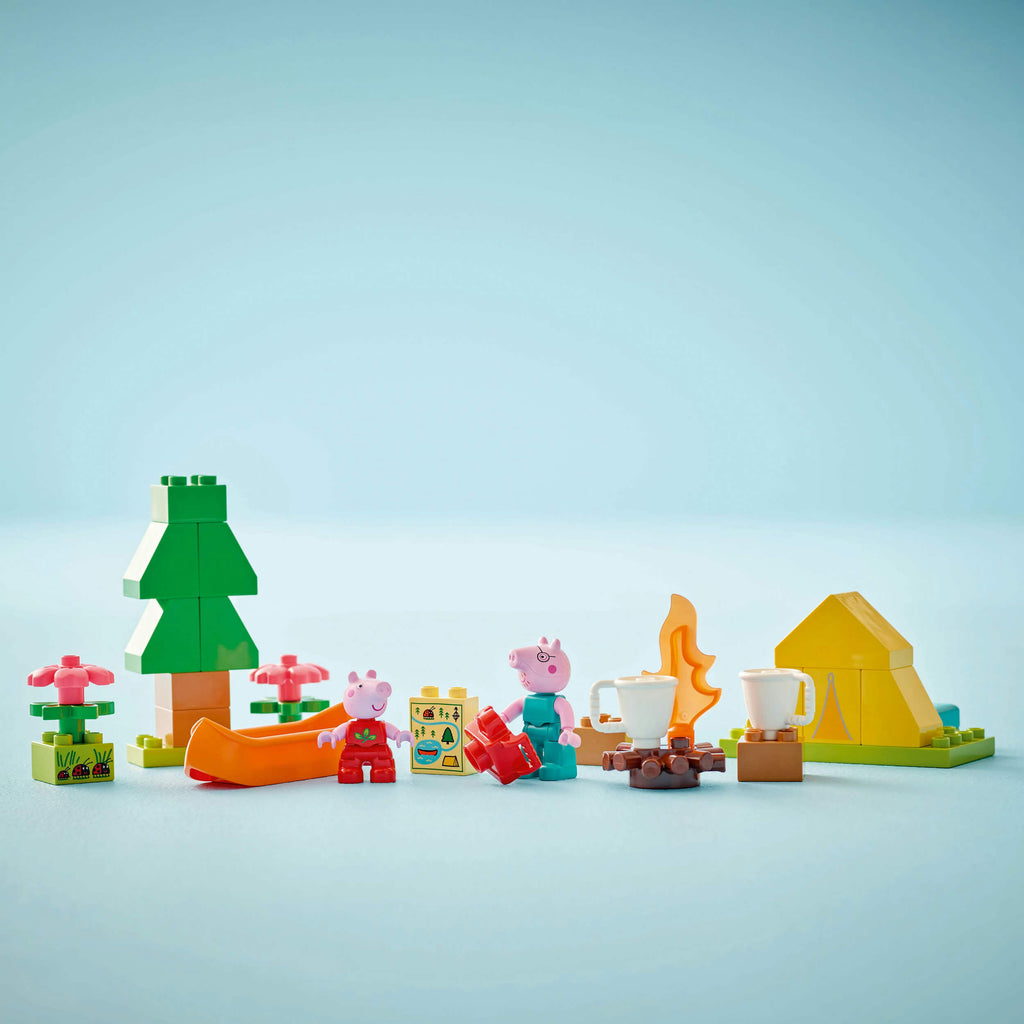 Lego Duplo 10452 Peppa Pig Camping Trip Toy for Toddlers Ages 2 and Up