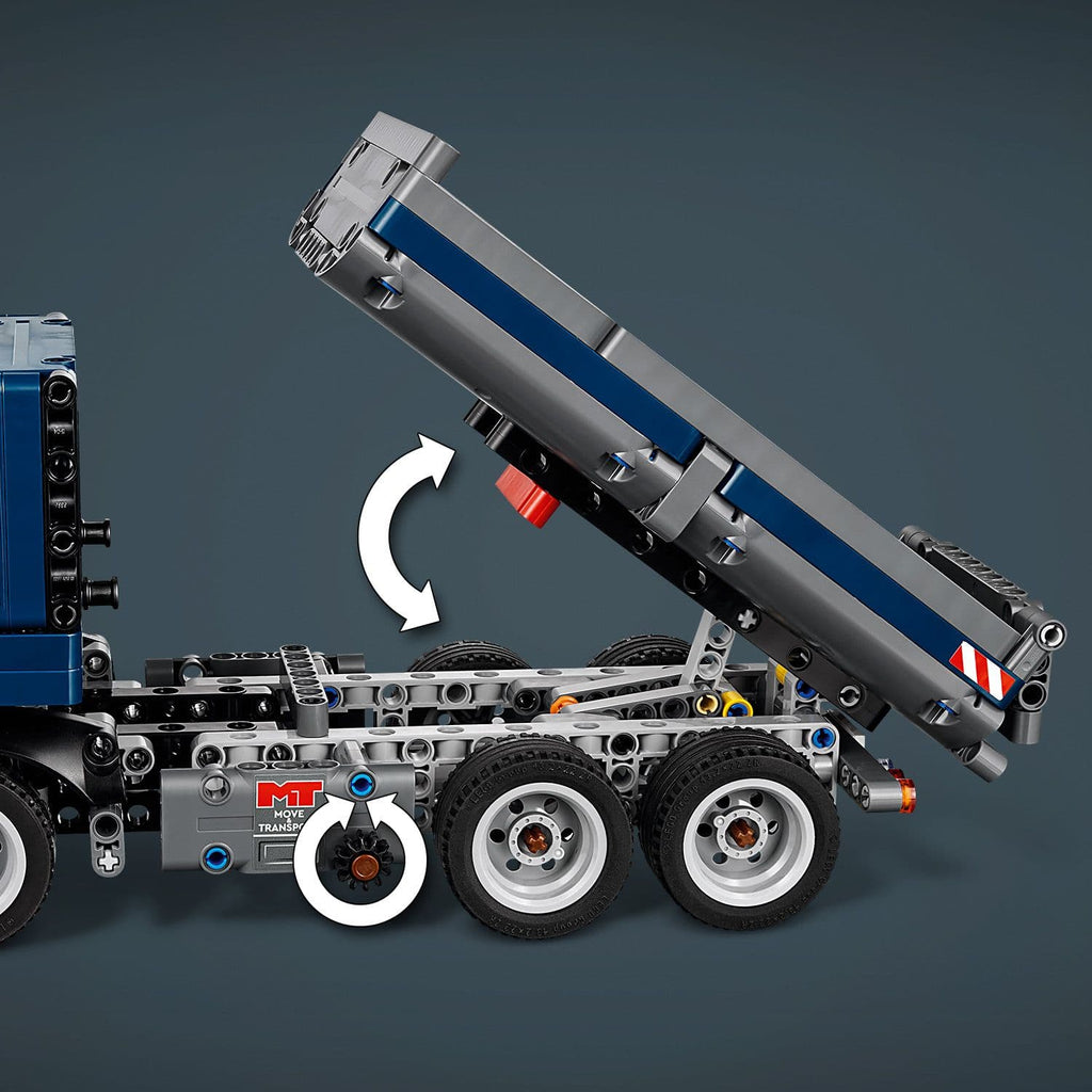 Lego Technic 42203 Tipping Dump Truck Toy Model Set for Ages 9 and Up