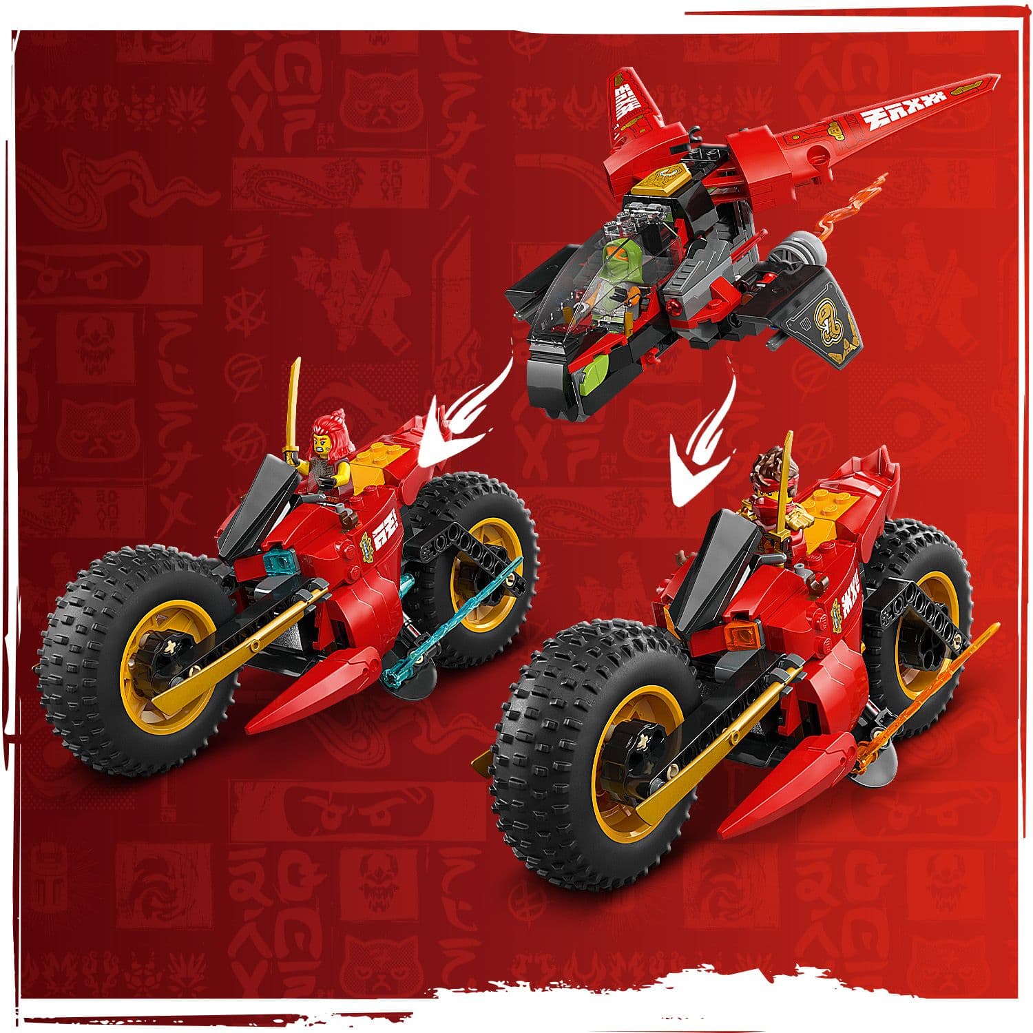 Lego Ninjago 71844 Ninja Combat Vehicle Toy Playset for Ages 8 and Up