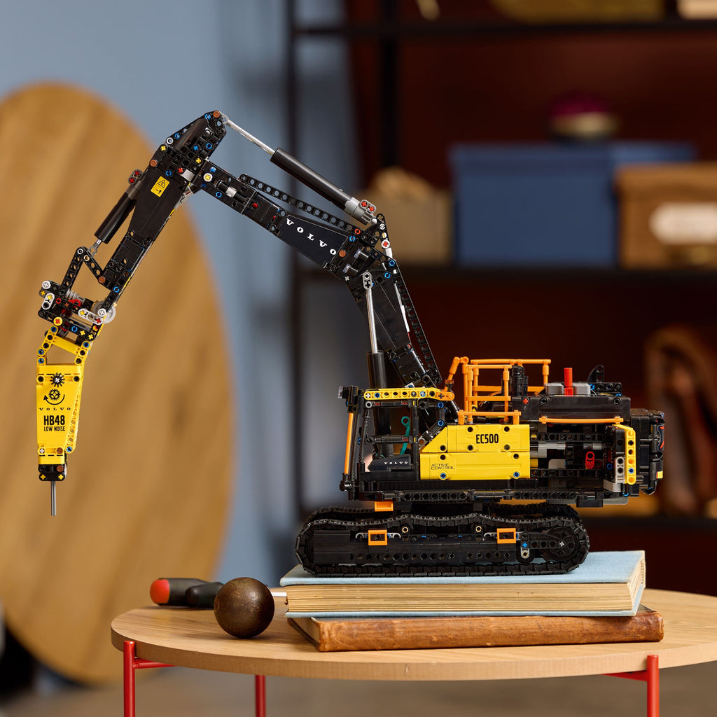 Lego Technic 42215 Volvo EC500 Hybrid Excavator for Adults Ages 18+