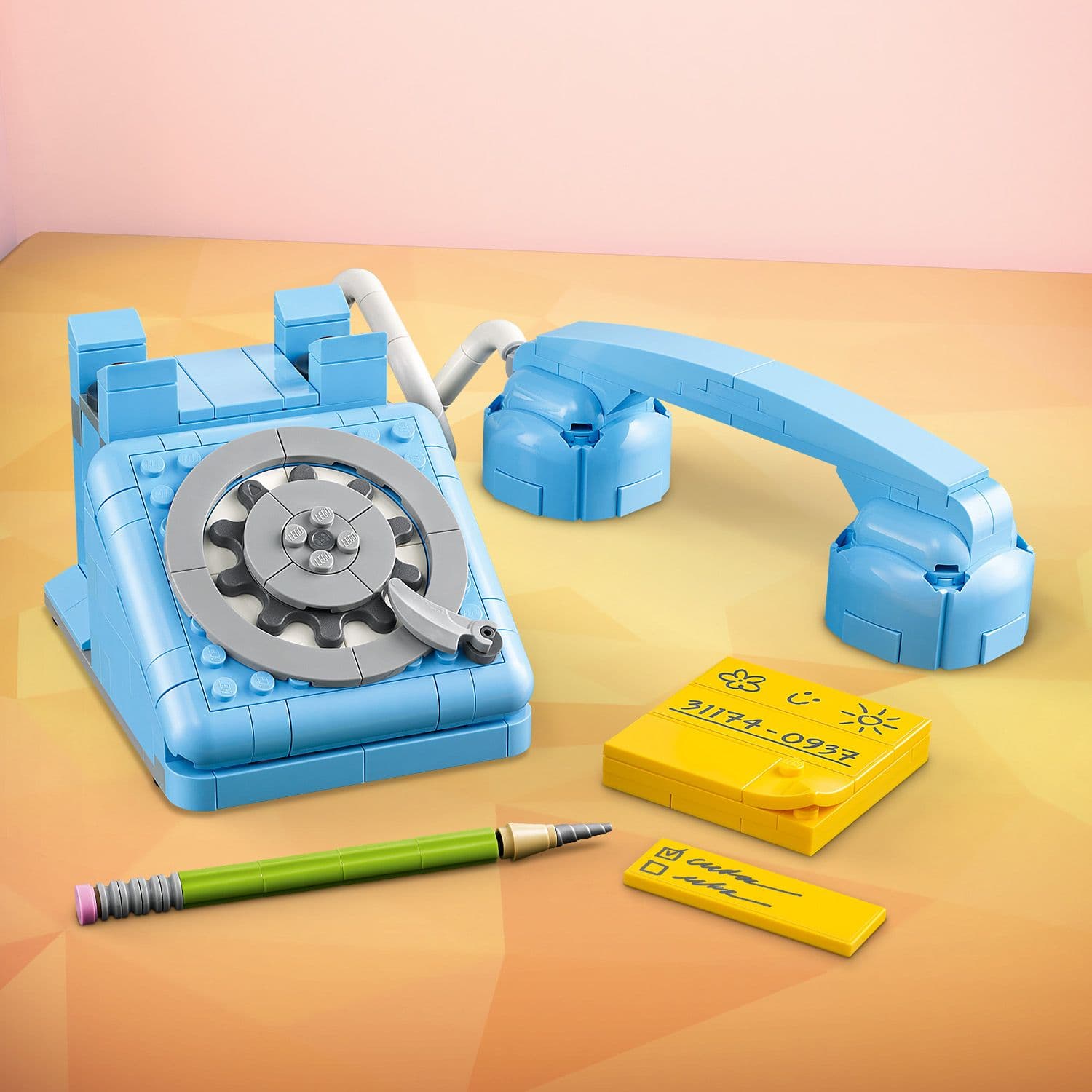 Lego Creator 3 in 1 31174 Retro Telephone Rebuildable Set for Ages 8+