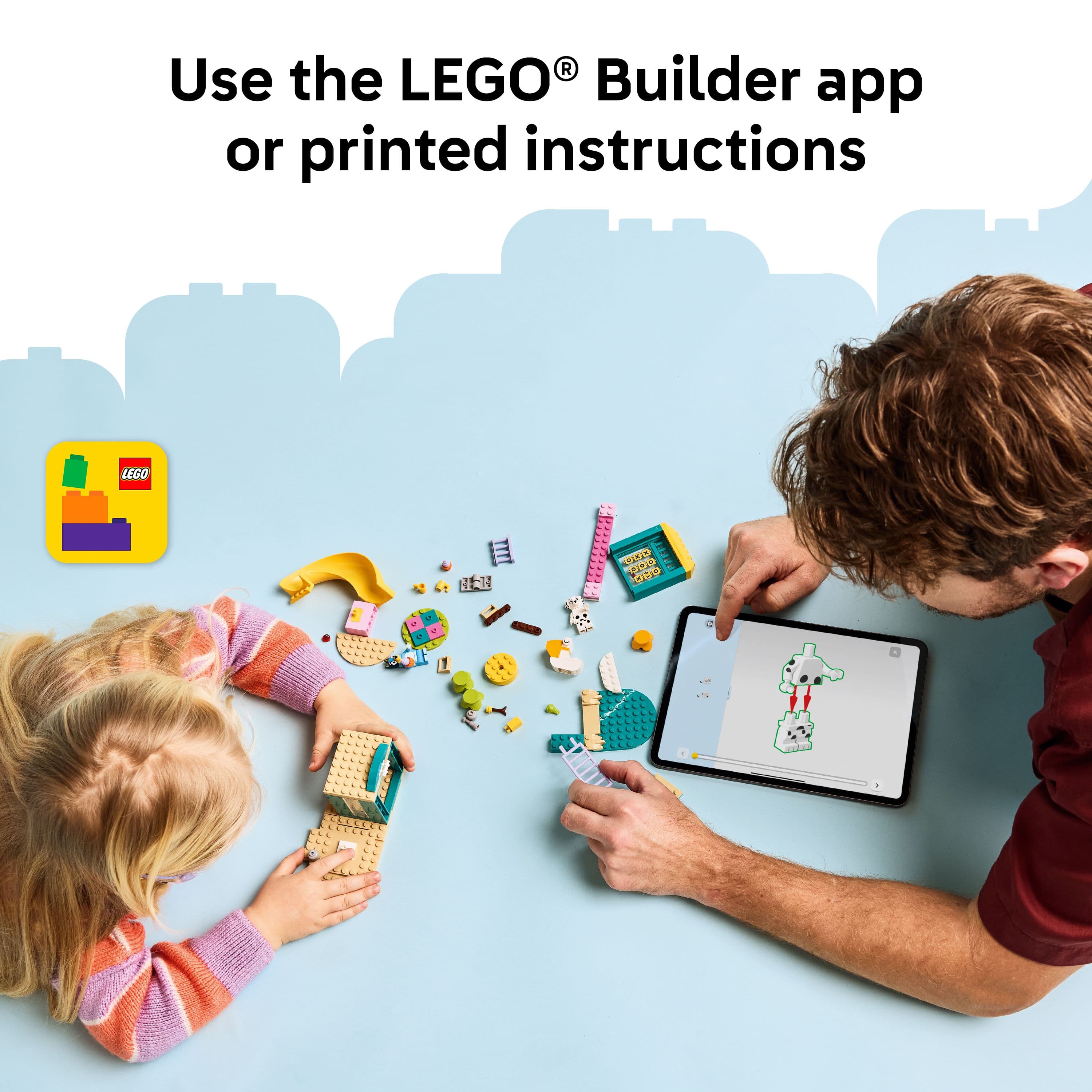 Lego Bluey 11201 Playground Fun with Bluey and Chloe for Ages 4 and Up