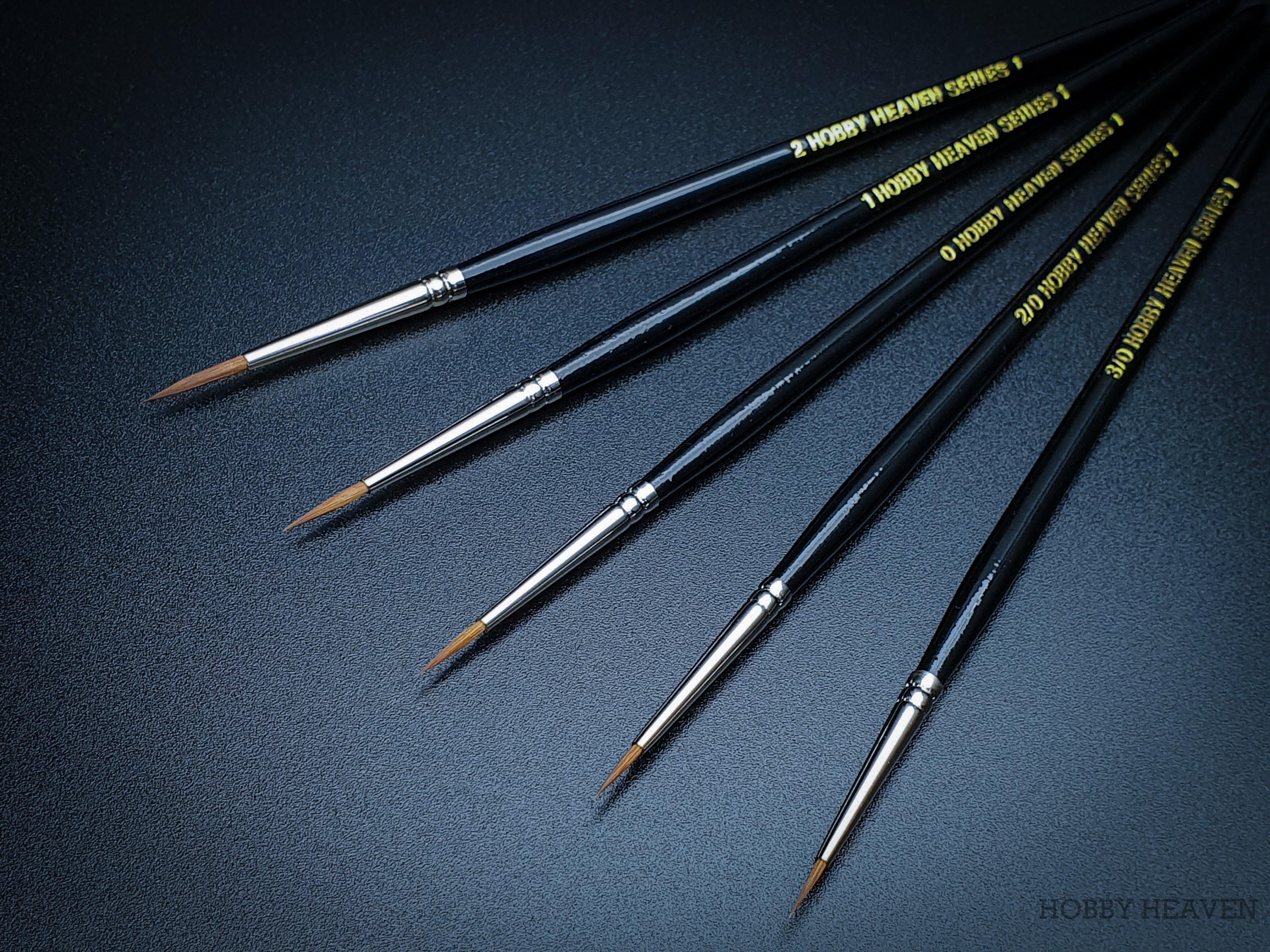 Hobby Heaven Kolinsky Sable Series 1 Brushes