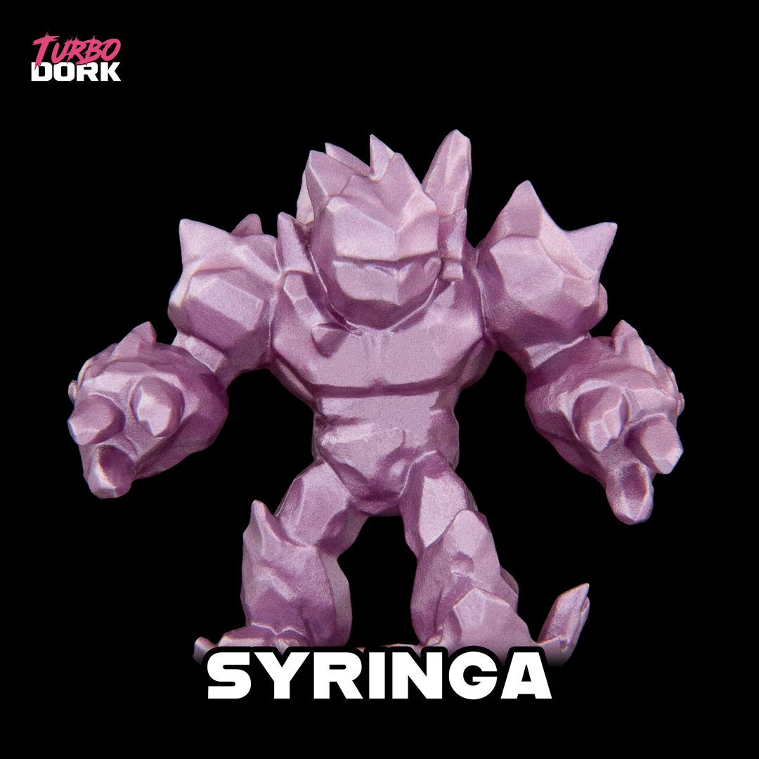 Turbo Dork: Syringa Metallic Acrylic Paint 22ml