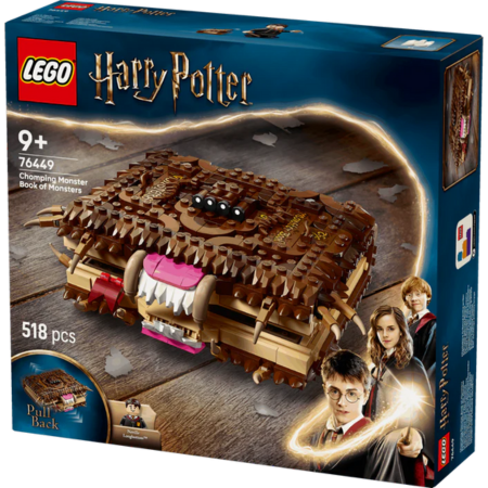 Lego Harry Potter 76449 Chomping Monster Book of Monsters for Ages 9+