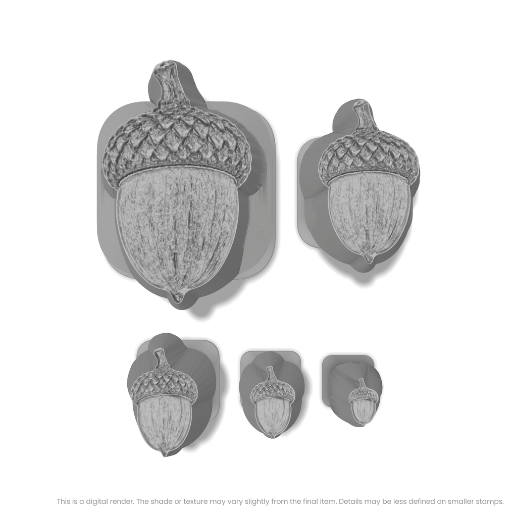 Acorn Stamps - Photo Textured