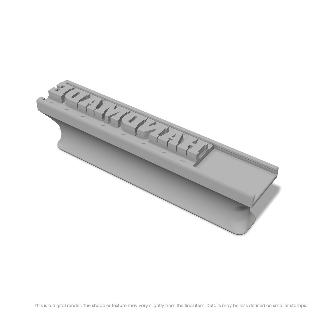 Alfa Slab One | Font Rail Stamp Sets | Letters, Numbers, and Symbols