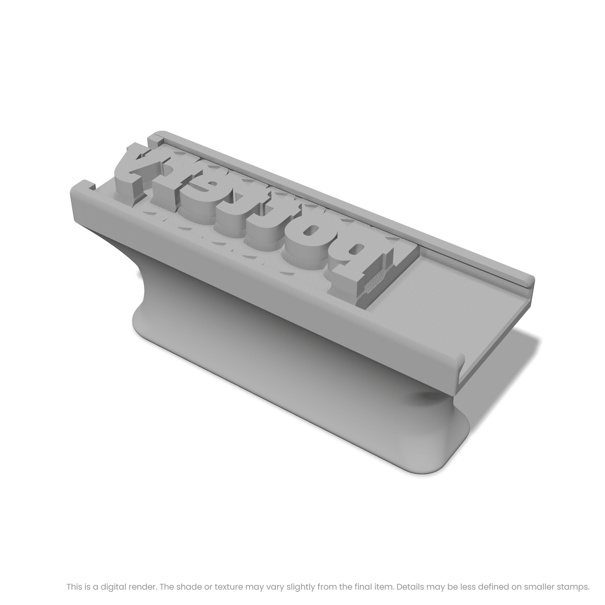 Alfa Slab One | Font Rail Stamp Sets | Letters, Numbers, and Symbols