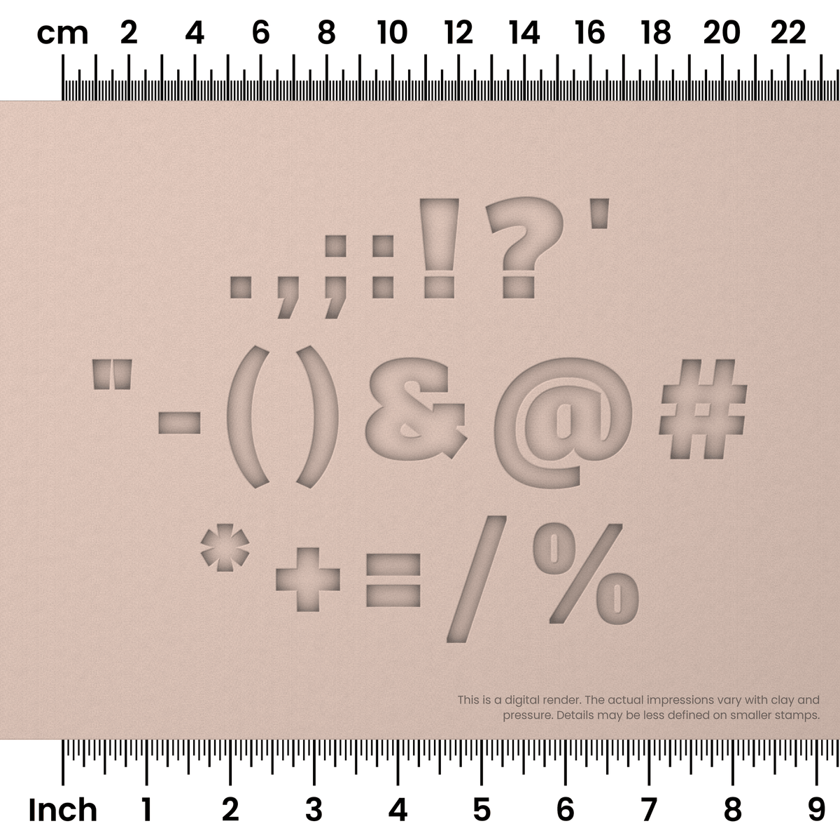 Alfa Slab One | Symbol Stamp Sets