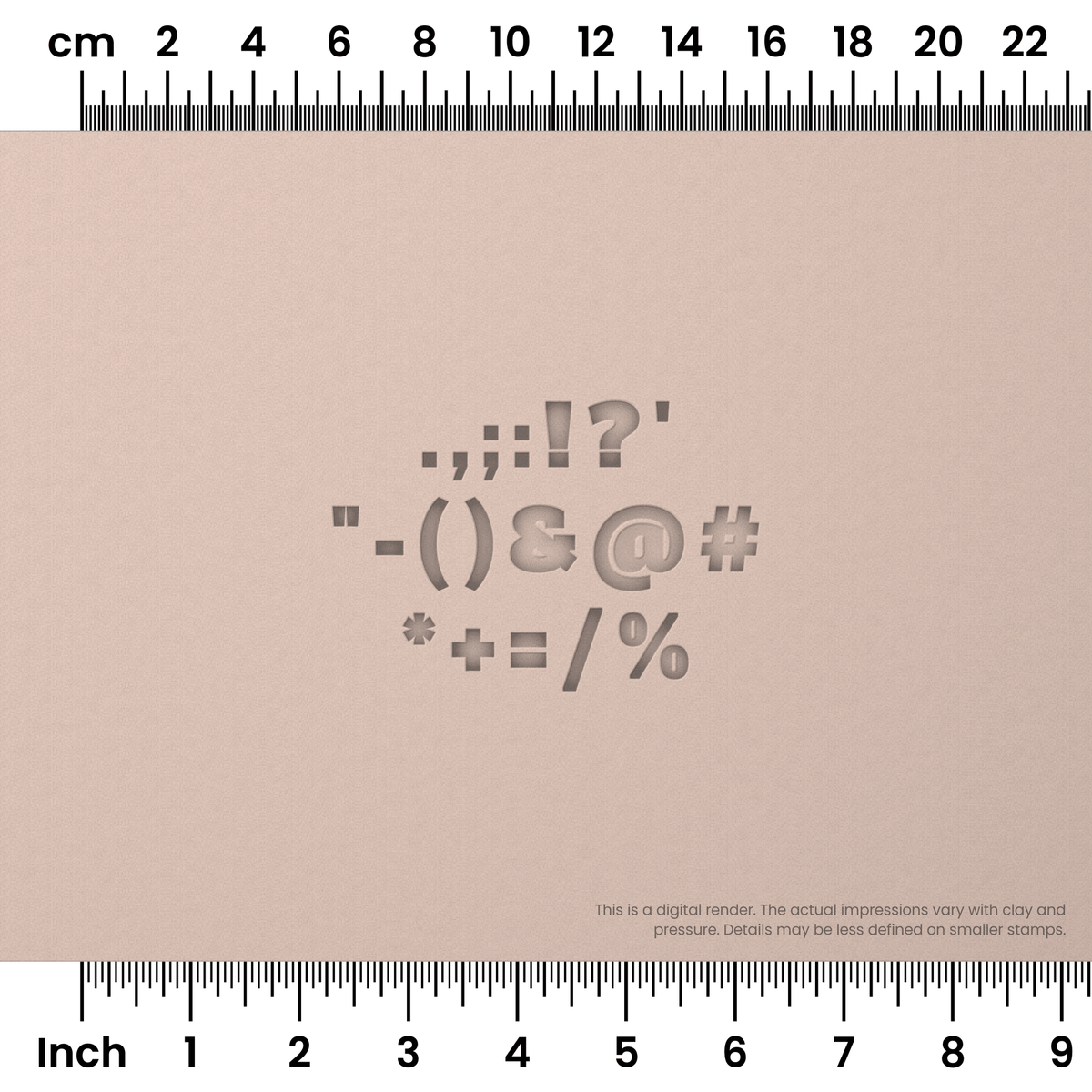 Alfa Slab One | Symbol Stamp Sets
