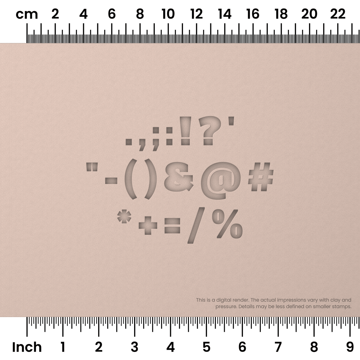 Alfa Slab One | Symbol Stamp Sets