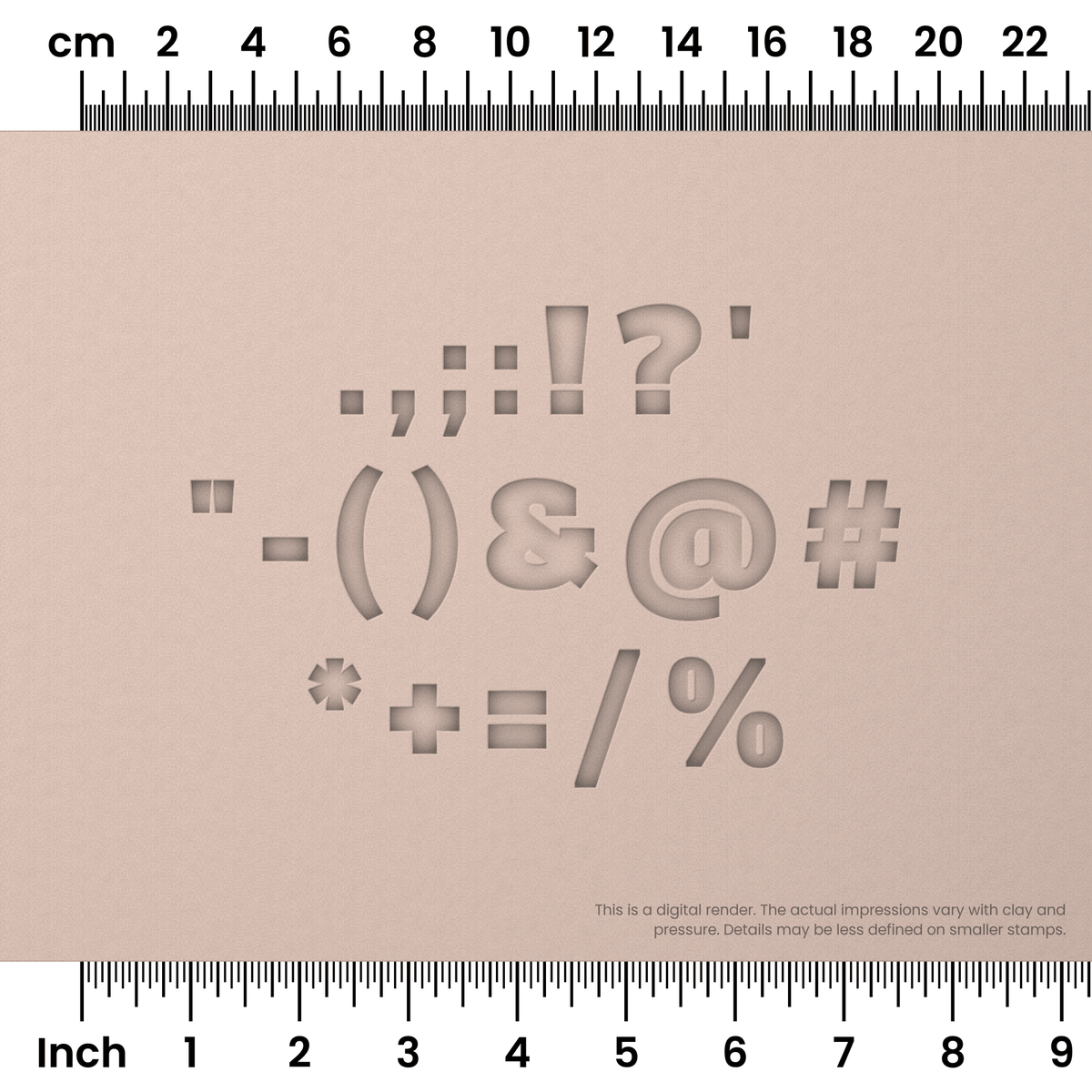 Alfa Slab One | Symbol Stamp Sets
