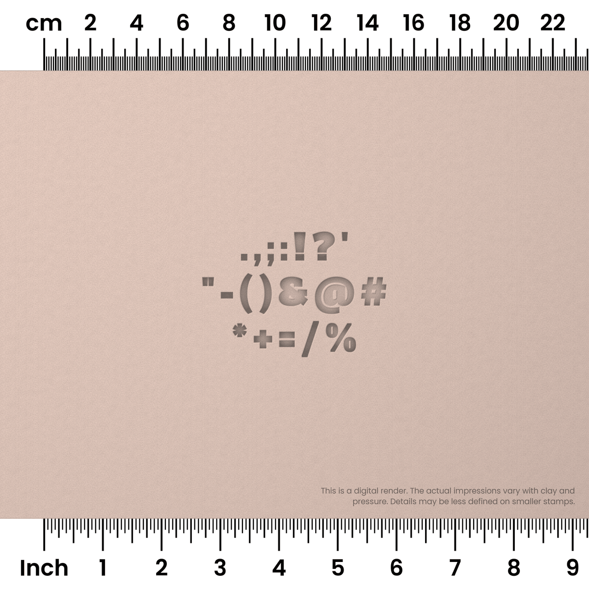 Alfa Slab One | Symbol Stamp Sets