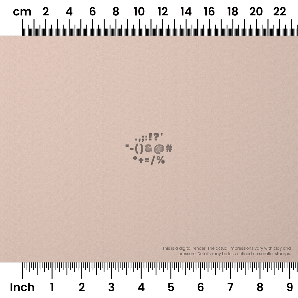 Alfa Slab One | Symbol Stamp Sets