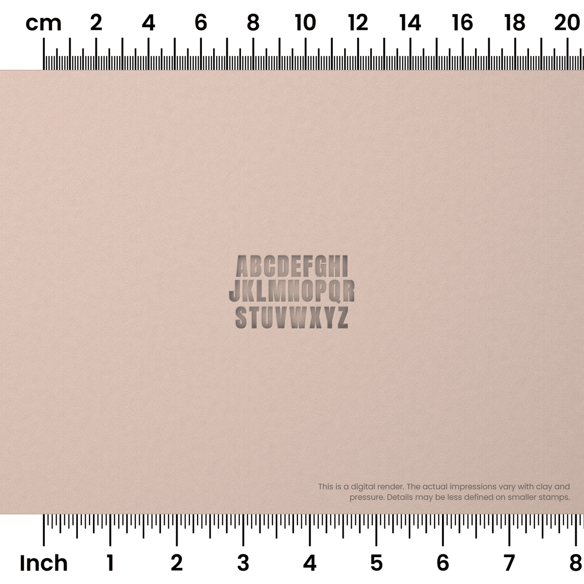 Anton | All Caps | Alphabet Stamp Sets