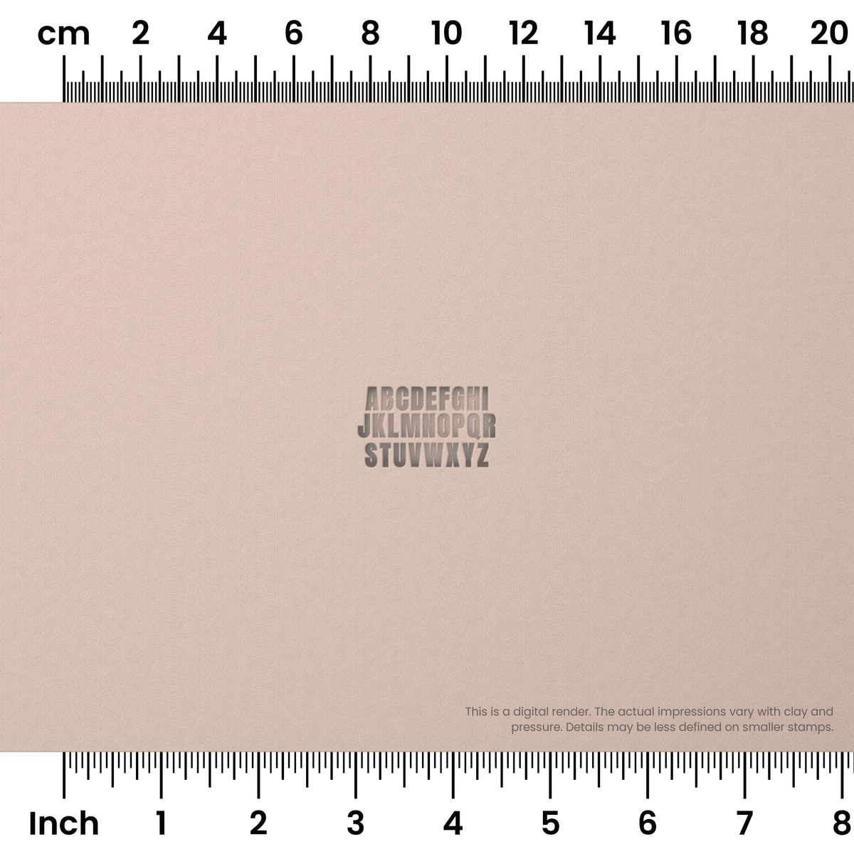 Anton | All Caps | Alphabet Stamp Sets