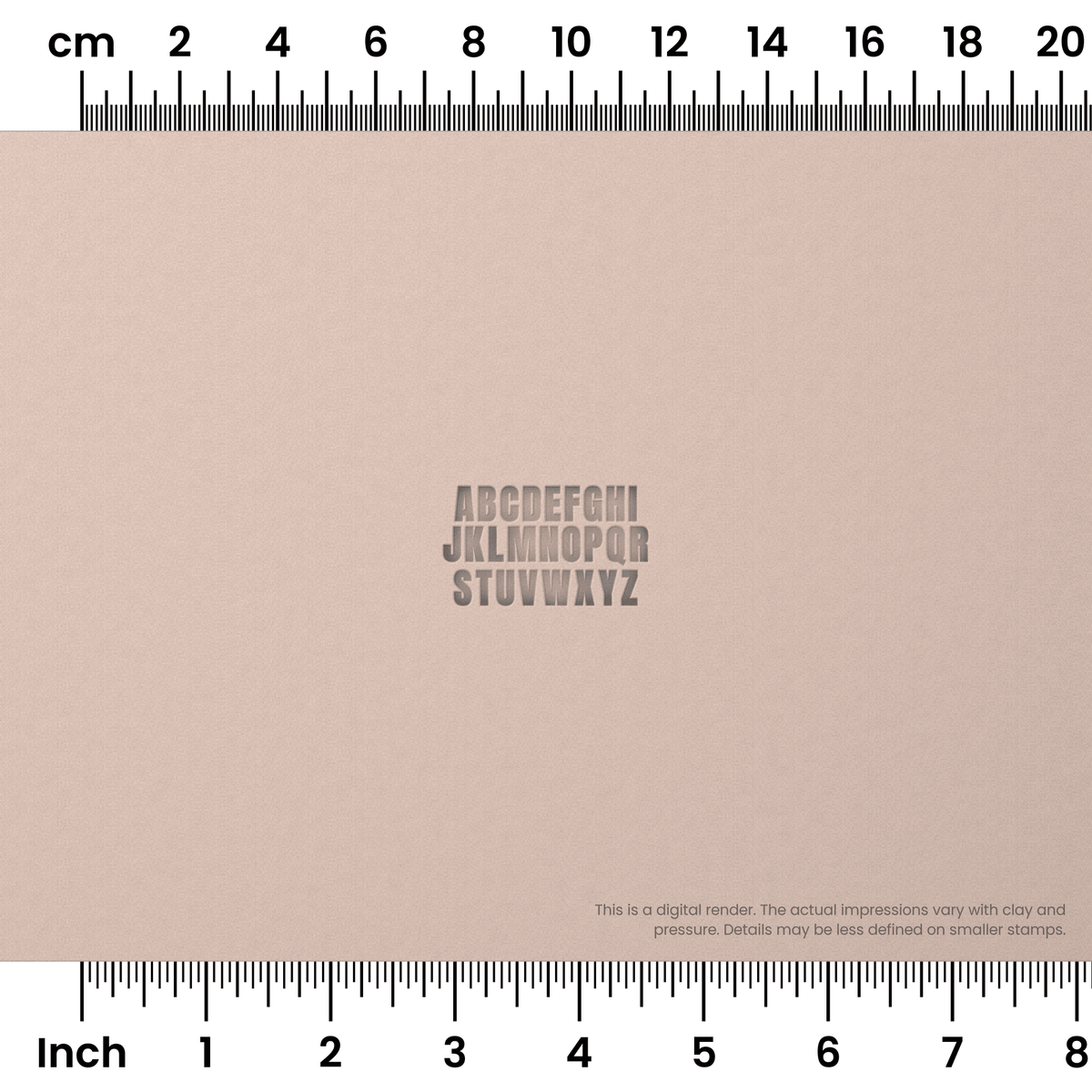 Anton | All Caps | Alphabet Stamp Sets