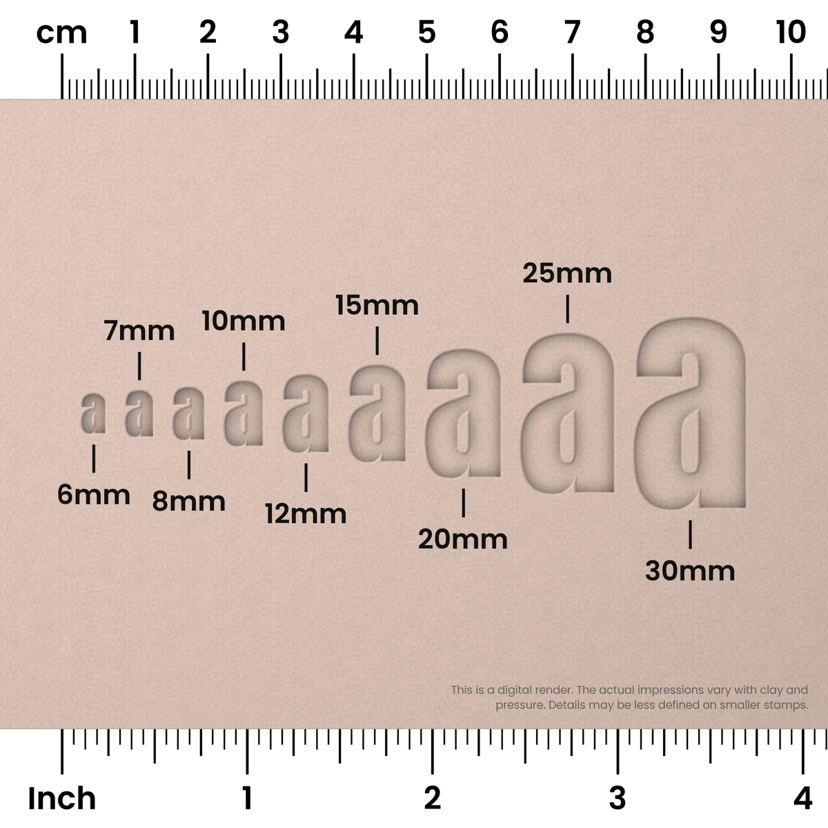 Anton | Lowercase | Alphabet Stamp Sets