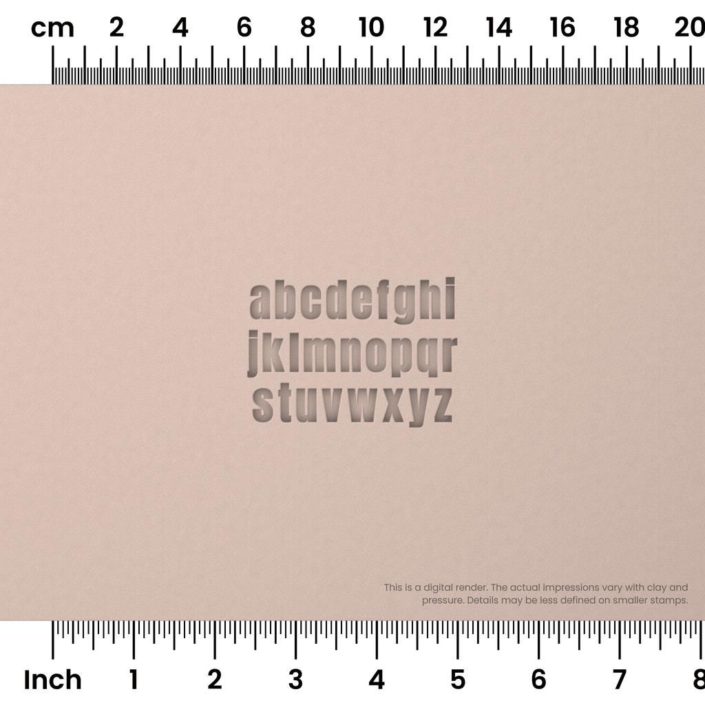 Anton | Lowercase | Alphabet Stamp Sets