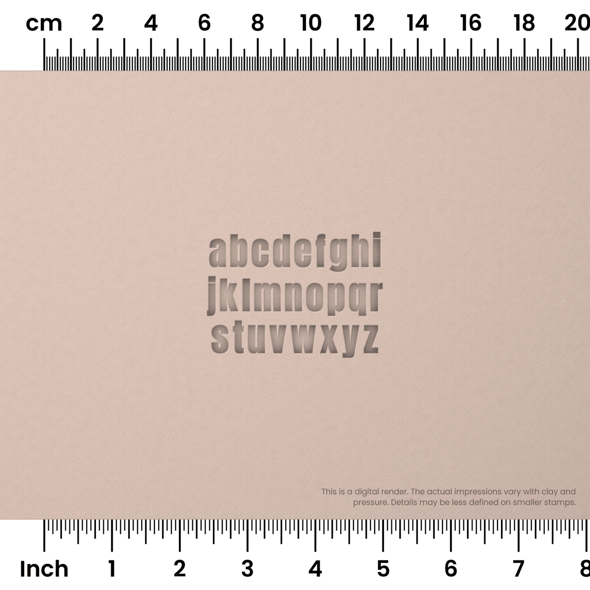 Anton | Lowercase | Alphabet Stamp Sets
