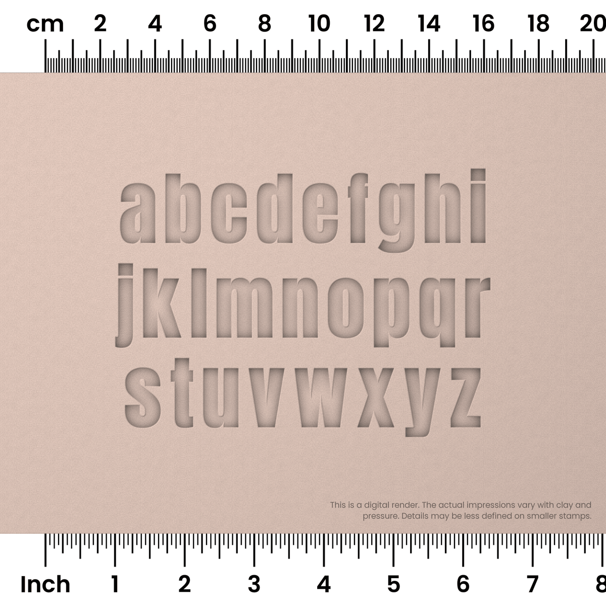 Anton | Lowercase | Alphabet Stamp Sets