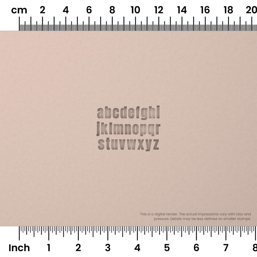 Anton | Lowercase | Alphabet Stamp Sets