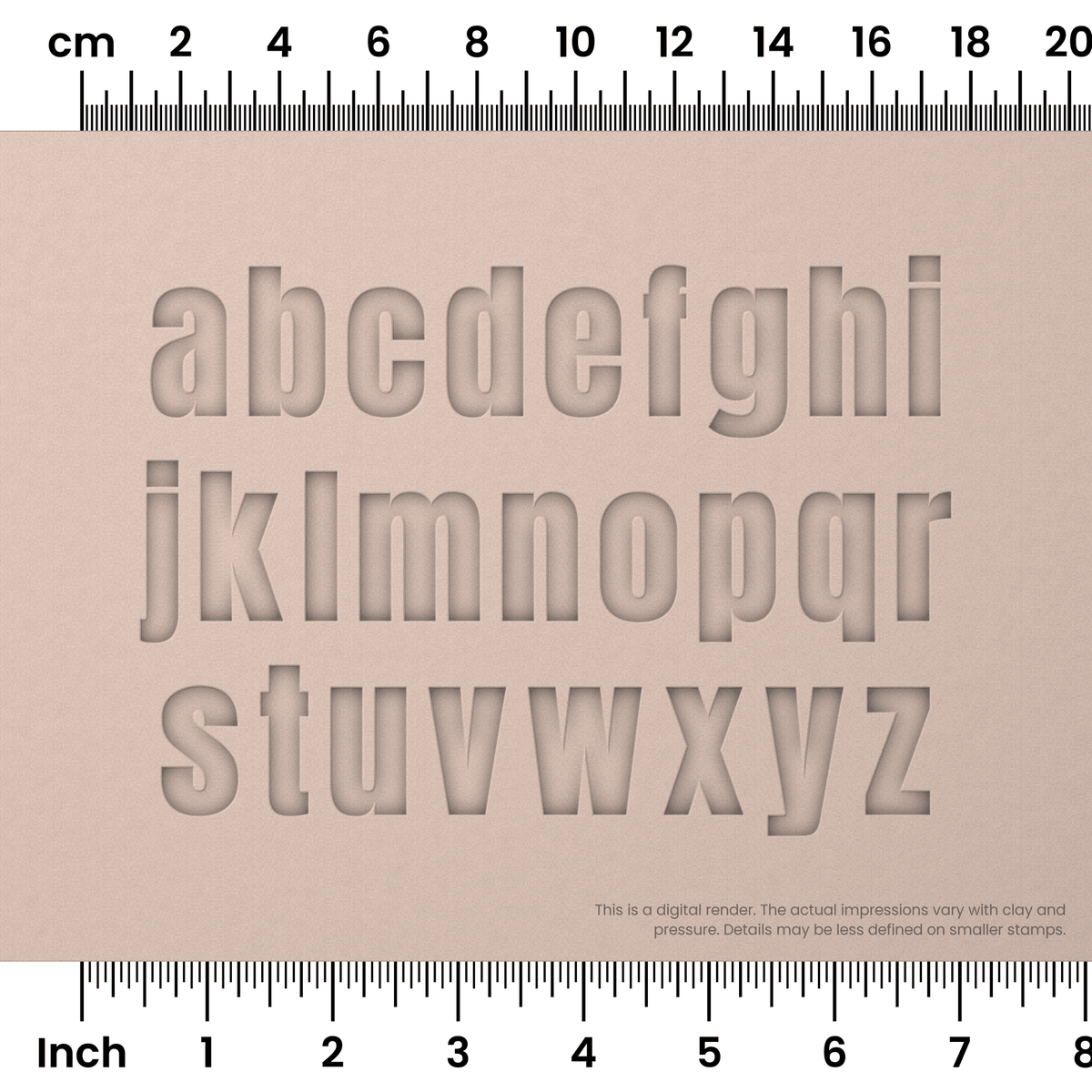 Anton | Lowercase | Alphabet Stamp Sets