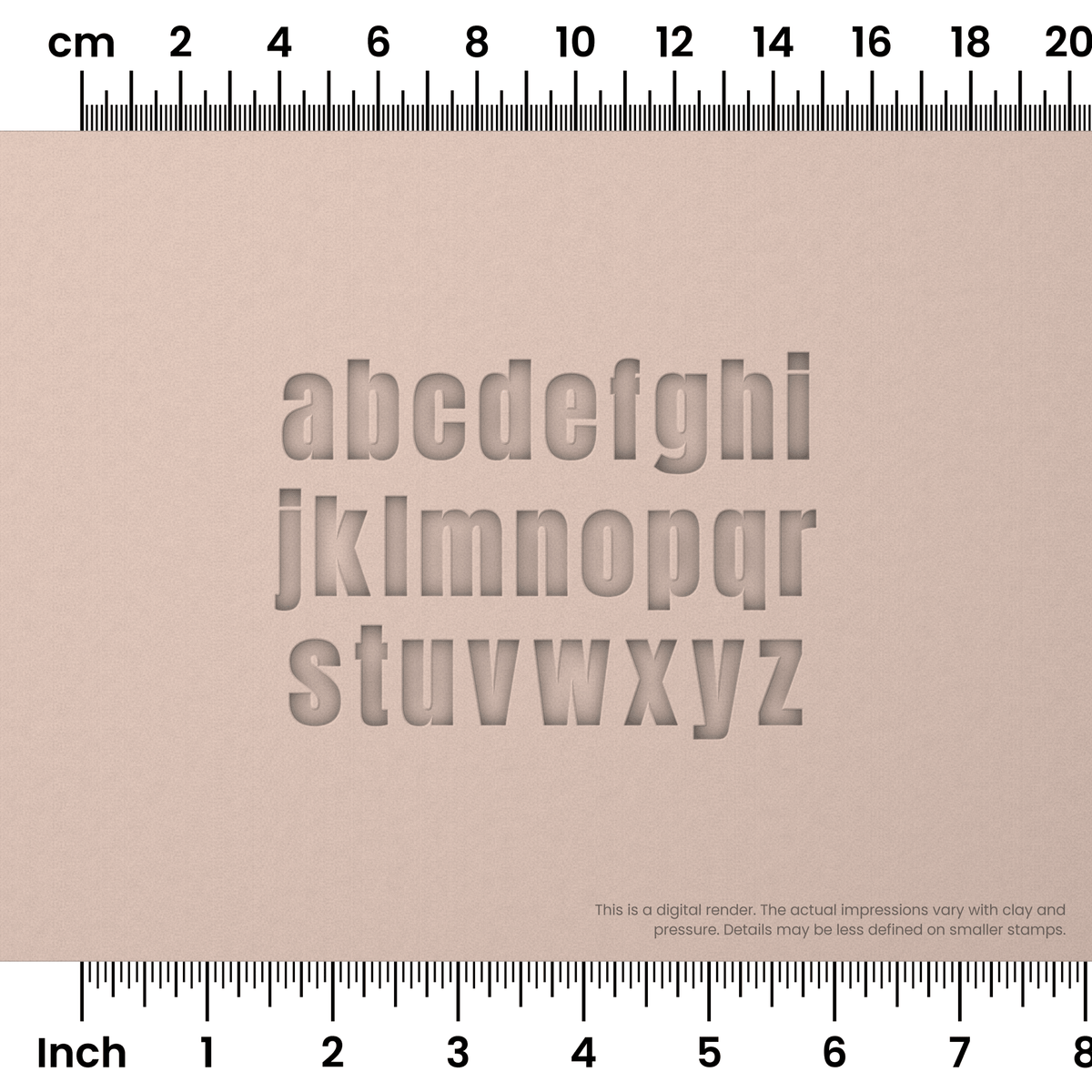 Anton | Lowercase | Alphabet Stamp Sets