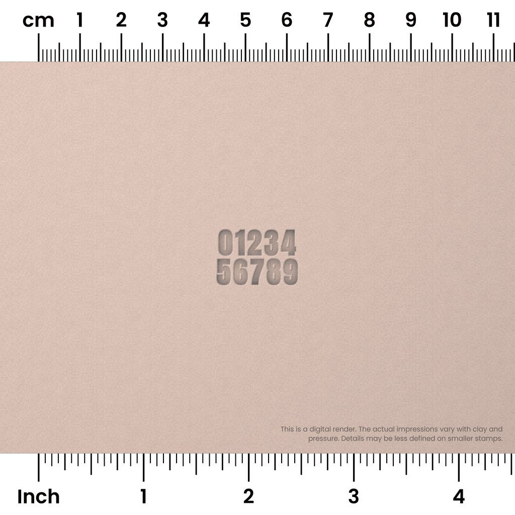 Anton | Number Stamp Sets