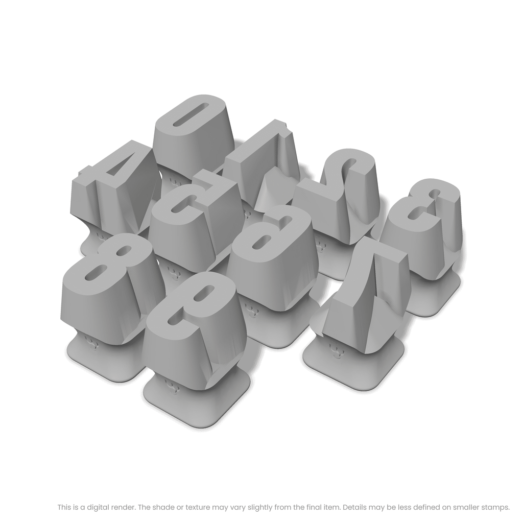 Anton | Number Stamp Sets