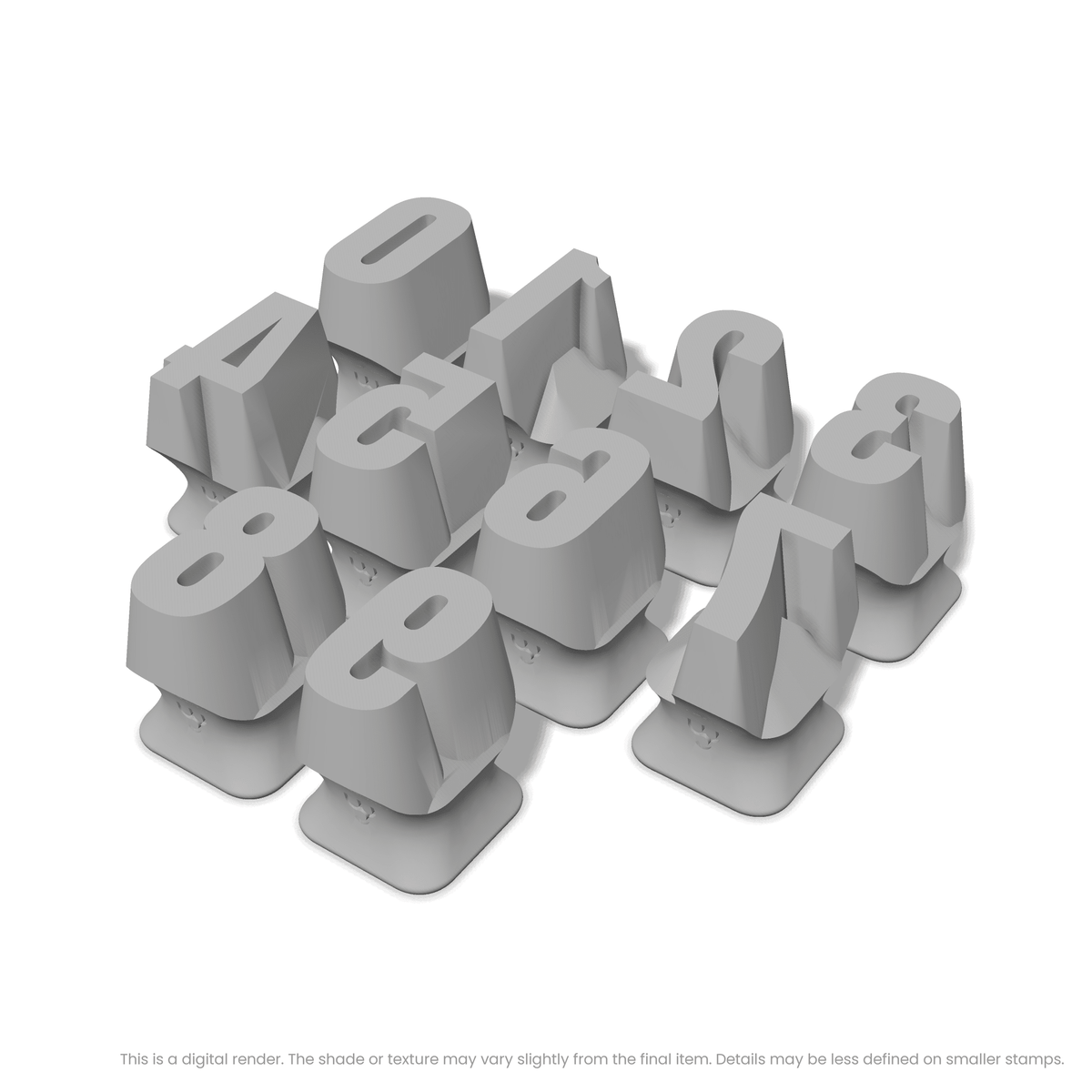Anton | Number Stamp Sets