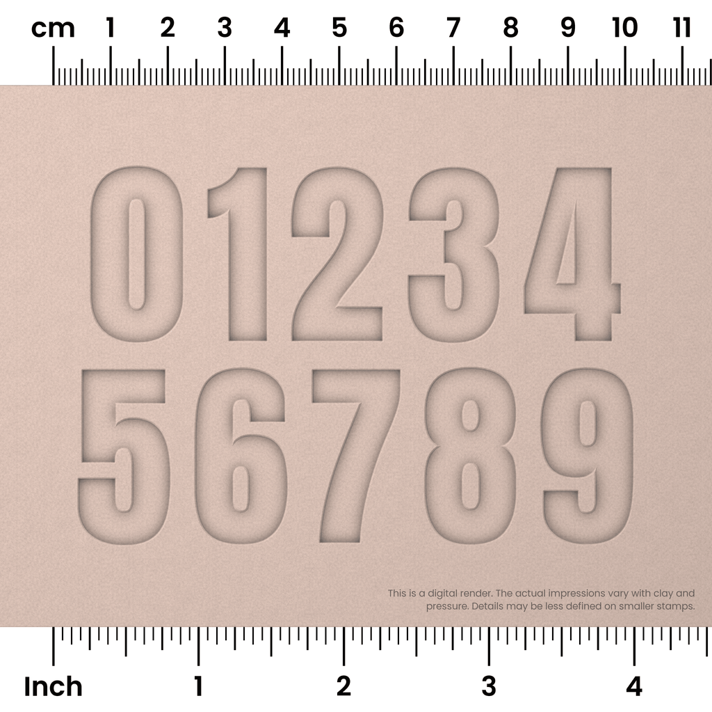 Anton | Number Stamp Sets
