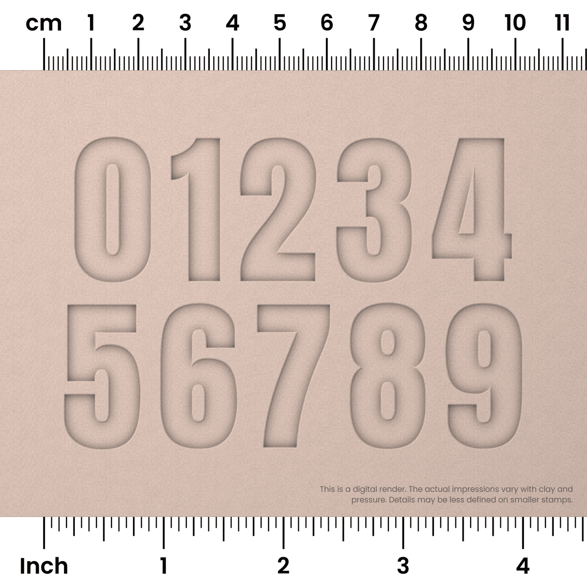 Anton | Number Stamp Sets