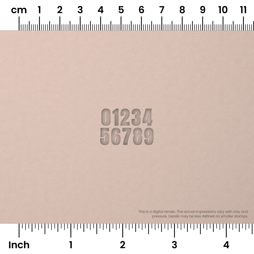 Anton | Number Stamp Sets