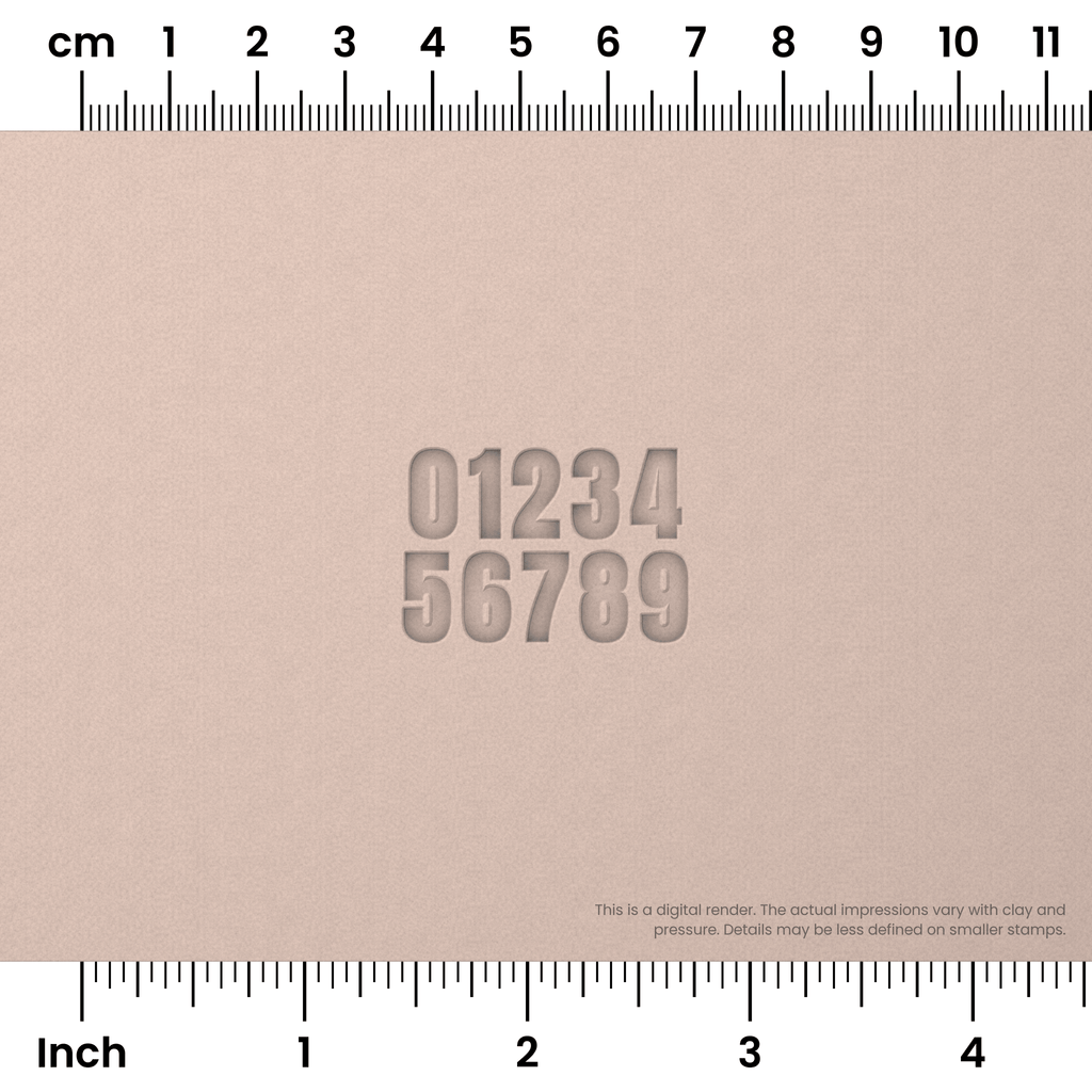 Anton | Number Stamp Sets