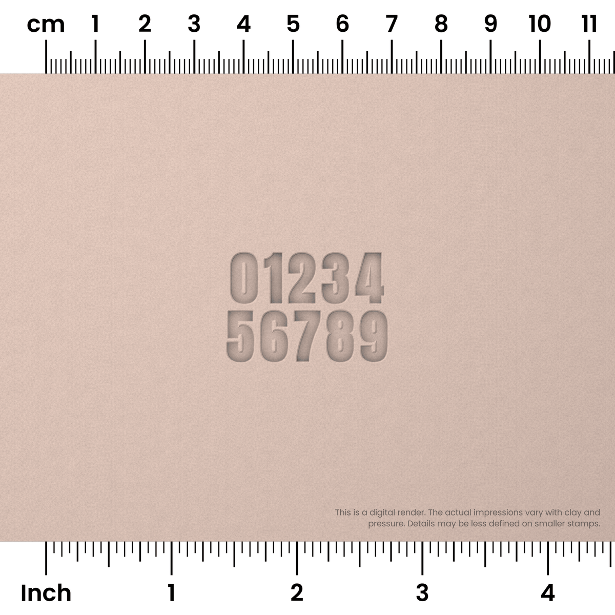 Anton | Number Stamp Sets
