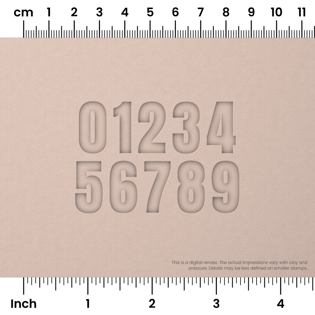 Anton | Number Stamp Sets